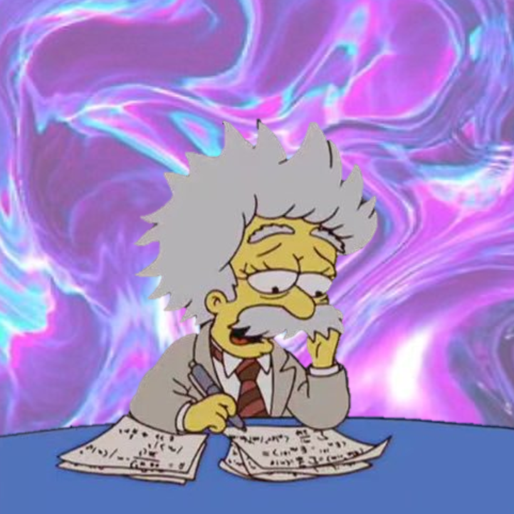 Simpsons Albert Einstein